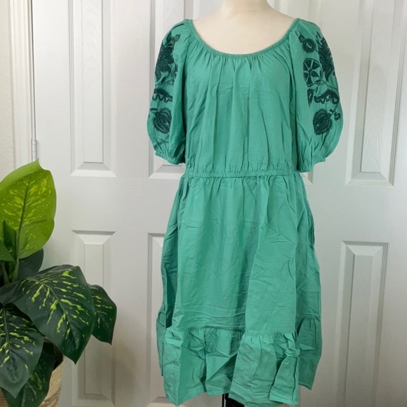 Knox Rose Women’s 3/4 Sleeve Embroidered Dress Size 1X - Picture 12 of 14